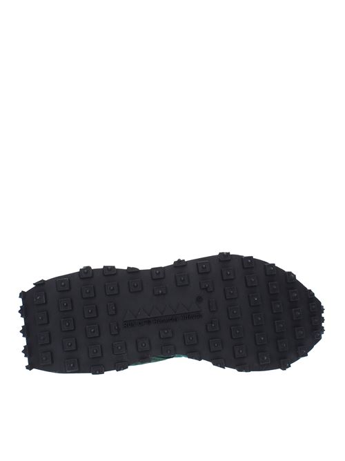 Sneakers modello 40282 RUN OF in pelle camoscio e tessuto RUN OF | 40282VERDE